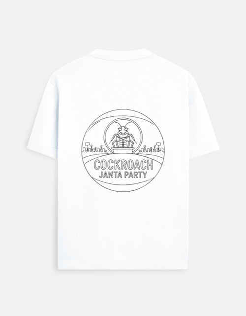 Official CJP (Cockroach Janta Party) "Proud Roaches" Double Sided T-shirt Merch By INDIAN YOUTH MOVEMENT