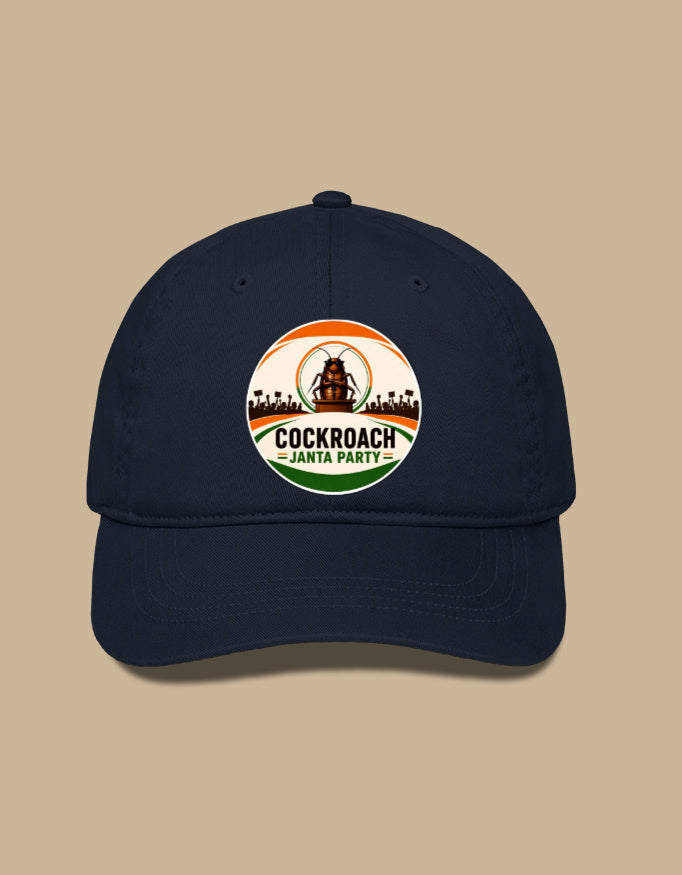 Official CJP (Cockroach Janta Party) Icon Cap Merch By INDIAN YOUTH MOVEMENT