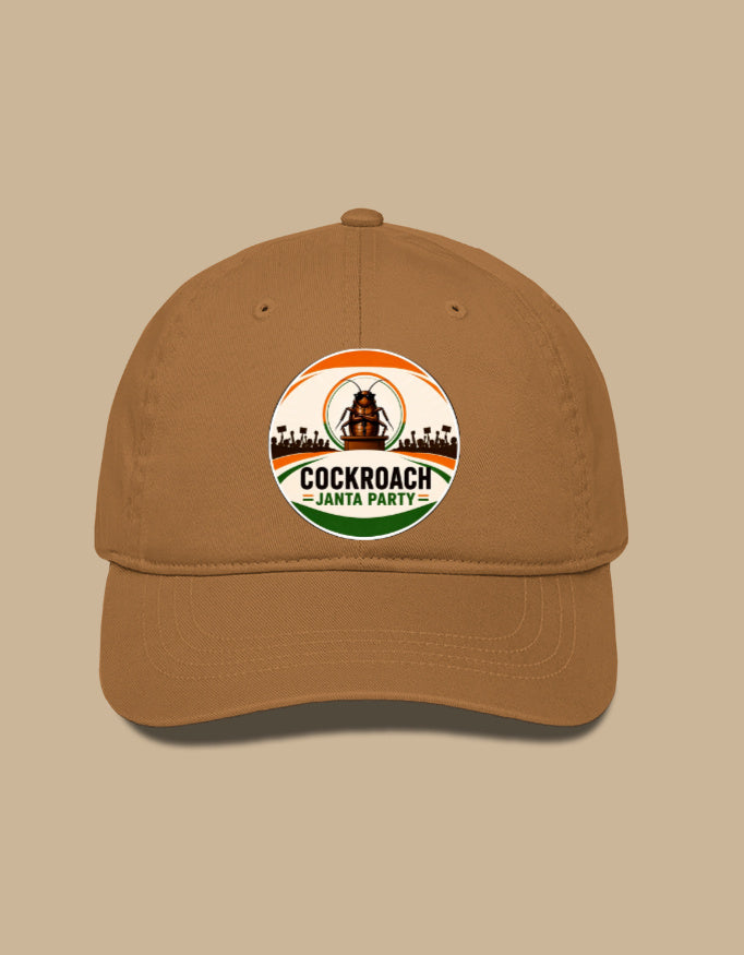 Official CJP (Cockroach Janta Party) Icon Cap Merch By INDIAN YOUTH MOVEMENT